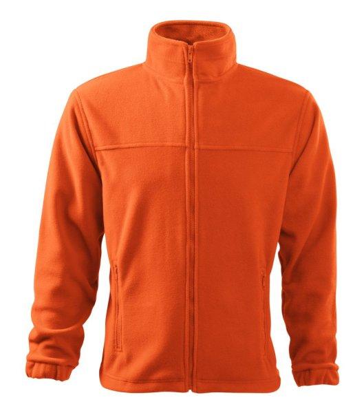 MALFINI Férfi fleece felső Jacket - Narancssárga | S