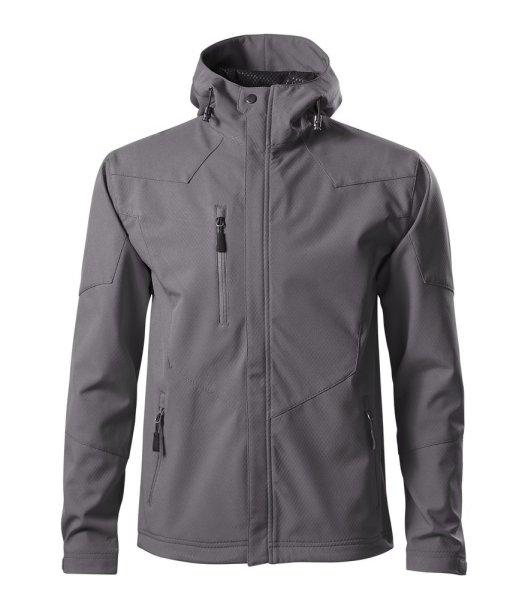 MALFINI Férfi softshell kabát Nano - Acélszürke | XXXL