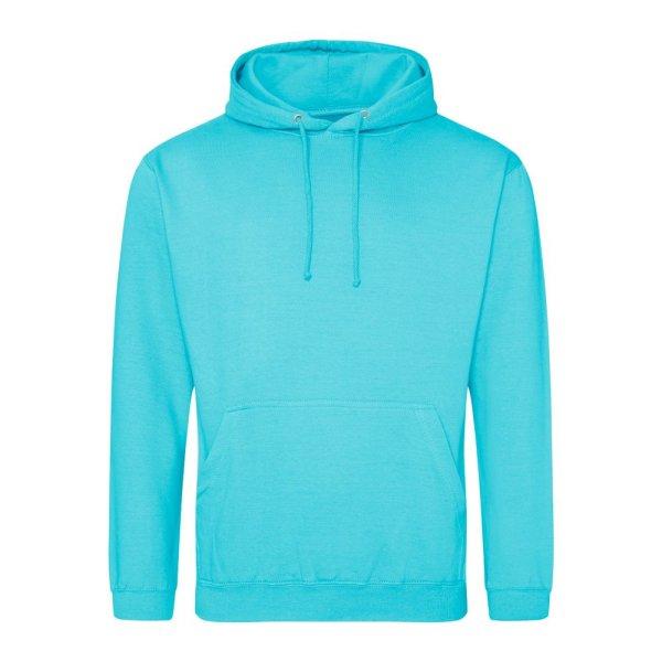 Just Hoods Pulóver College - Türkiz | XL