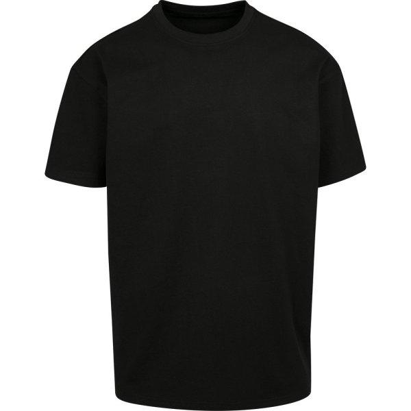 Build Your Brand Férfi póló Heavy Oversize Tee - Fekete | XS