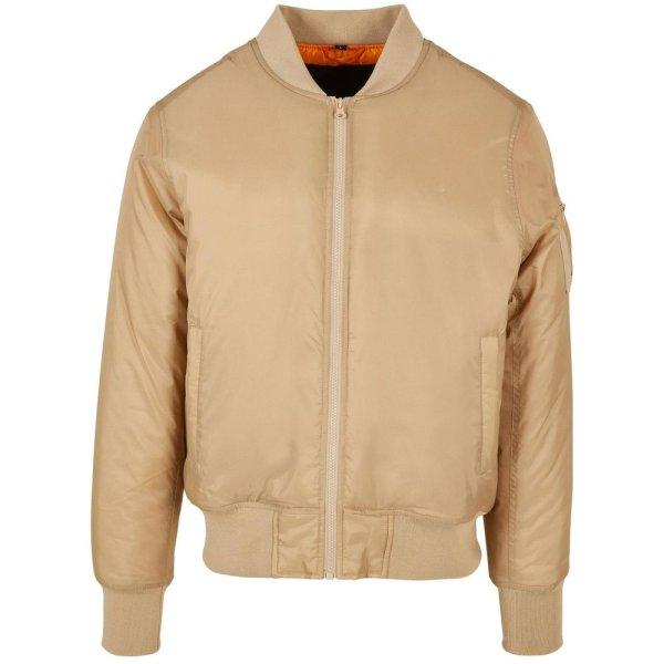 Build Your Brand Meleg férfi bomber dzseki - Bézs | XXXL