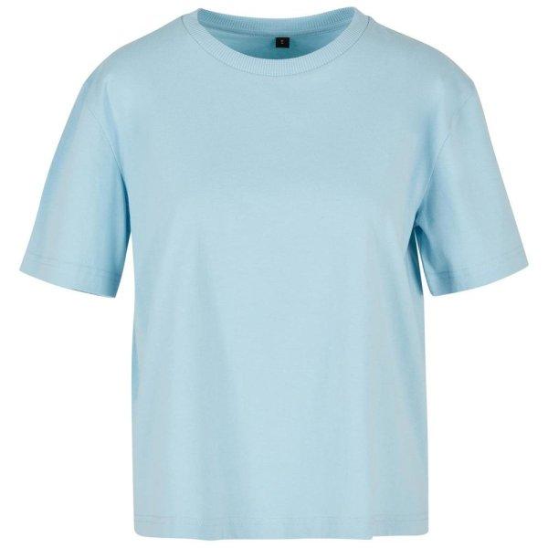Build Your Brand Női oversize póló - Óceánkék | XXL