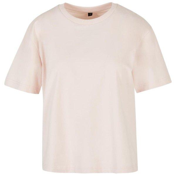 Build Your Brand Női oversize póló - Rózsaszín | XXXXXL