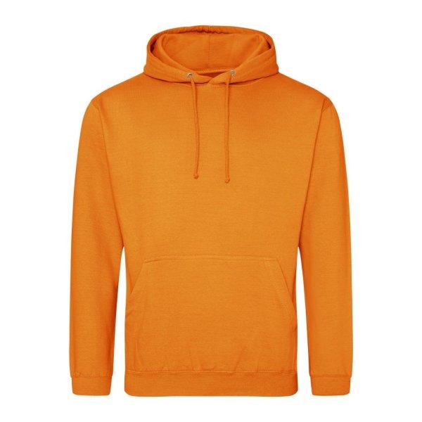 Just Hoods Pulóver College - Narancssárga | XL