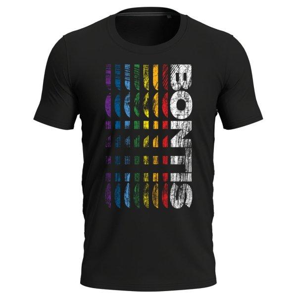 Bontis Póló SZIVÁRVÁNY - Fekete | L