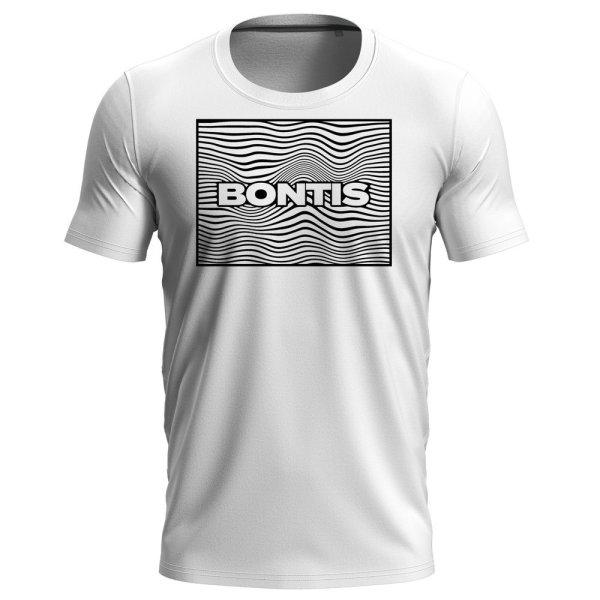 Bontis Póló HULLÁMOK - Fehér | L