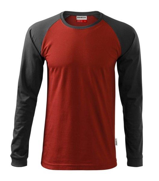 MALFINI Férfi hosszú újjú póló Street LS - Marlboro piros | XL