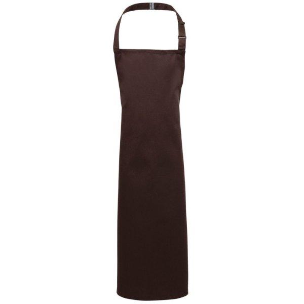 Premier Workwear Gyermek főzőkötény - Barna | 43 x 53 cm (3-6 éves)