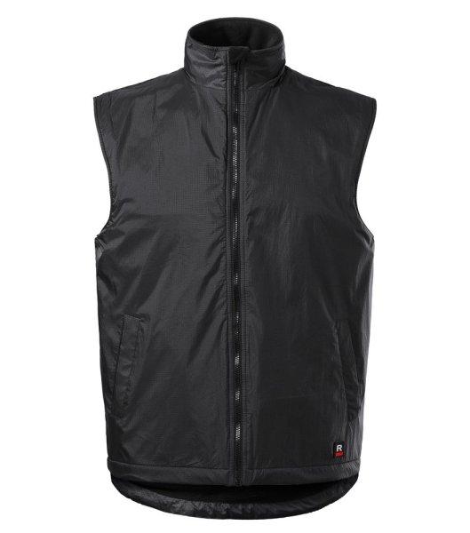 MALFINI Férfi mellény Body Warmer - Ebony gray | XXL
