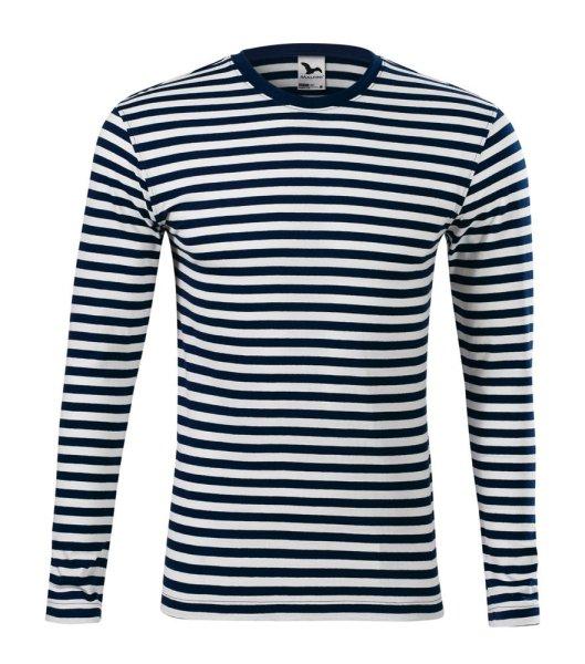 MALFINI Hosszú ujjú tengerész póló Sailor - Tengerészkék | XXL