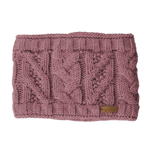 Bontis Széles női kötött fejpánt - Púderlila | unisex