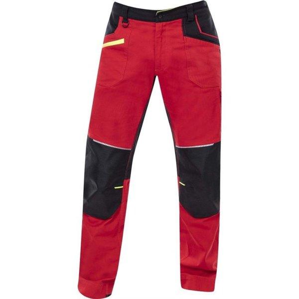 Ardon Derékig érő munkavédelmi nadrág 4Xstretch - Piros | 64