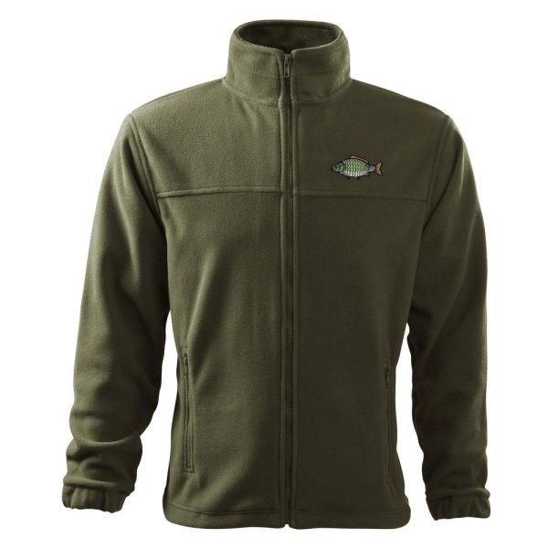 Bontis Gyapjú pulóver ponty hímzéssel - Military | S