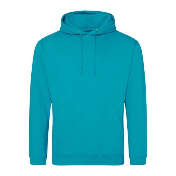 Just Hoods Pulóver College - Lagúnakék | L