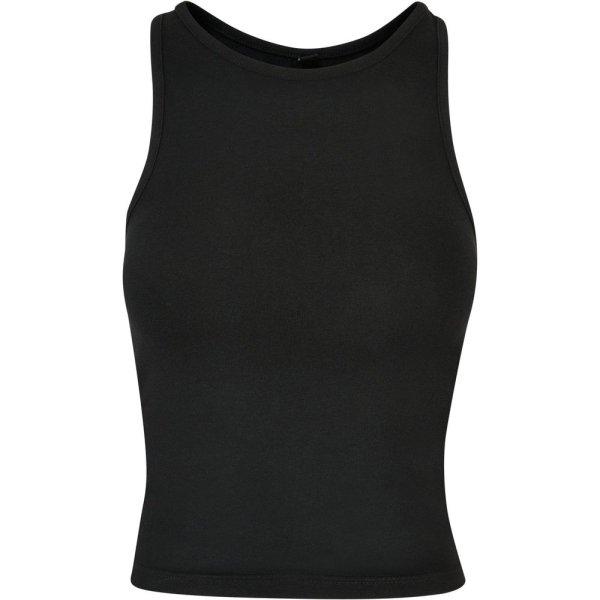 Build Your Brand Női Racer Back felső - Fekete | XS