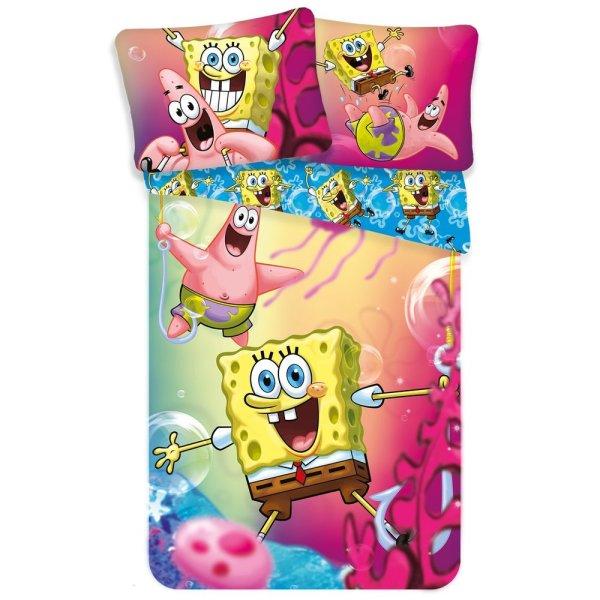 Jerry Fabrics Ágynemű SpongyaBob mintával - Spongebob | 140 x 200 cm / 70 x
90 cm