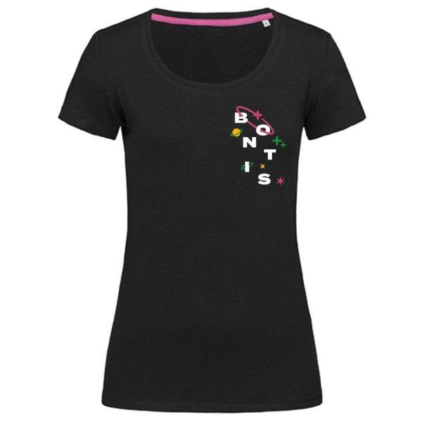 Bontis Női póló SPACE MIX - Fekete | XL