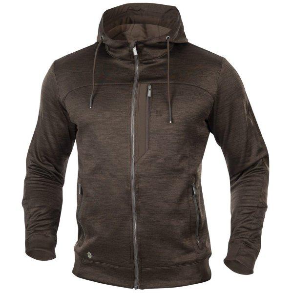 Ardon Funkcionális férfi pulóver ARDON 3DBreathe melange - Barna | XXXXL