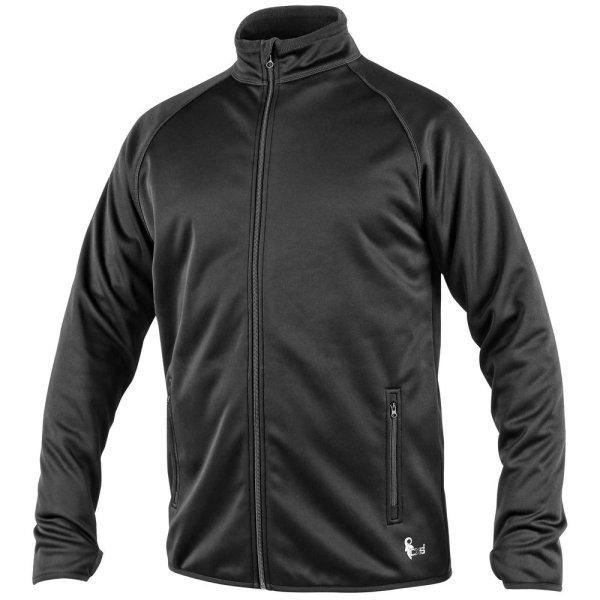 Canis (CXS) Férfi cipzáros felső TORONTO - Fekete / fekete | XL