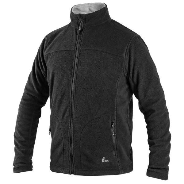 Canis (CXS) Férfi fleece felső GRANBY - Fekete | XL
