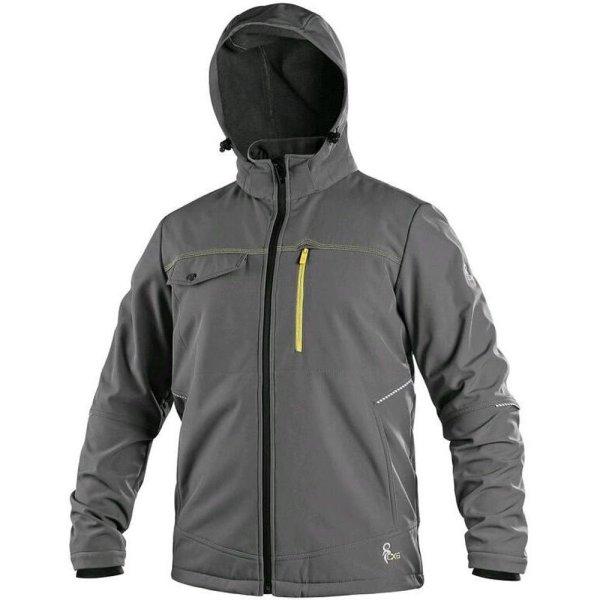Canis (CXS) Férfi softshell dzseki CXS STRETCH - Szürke | XXL