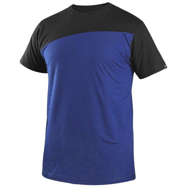 Canis (CXS) Férfi póló CXS OLSEN - Királykék / fekete | XL