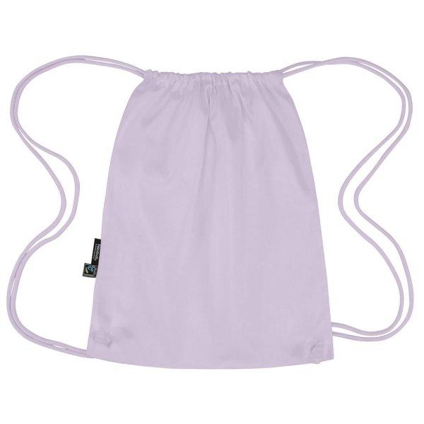 Neutral Tornazsák húzózsinórral organikus Fairtrade biopamutból - Dusty
purple