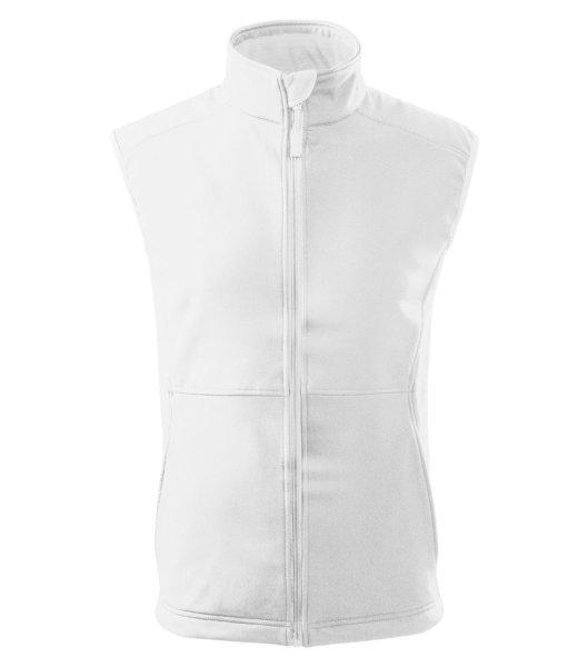 MALFINI Férfi softshell mellény Vision - Fehér | XXXL