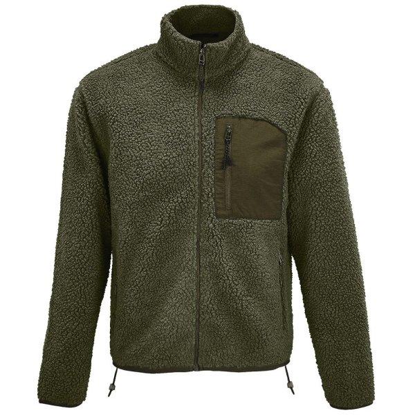 SOL'S Sherpa Fury pulóver - Army / sötét army | M