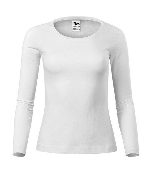 MALFINI Női hosszú ujjú póló Fit-T Long Sleeve - Fehér | XXXL