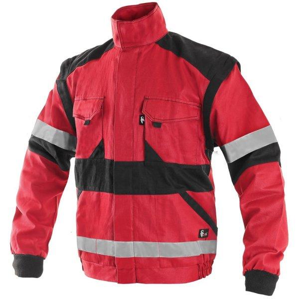 Canis (CXS) Munkavédelmi felső CXS LUXY BRIGHT - Piros / fekete | 48