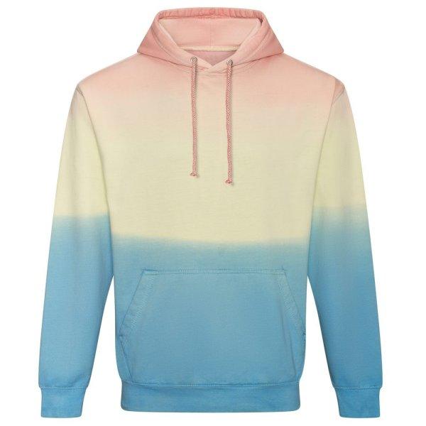 Just Hoods Batikolt pulóver - Pastel Sunset Dip | M