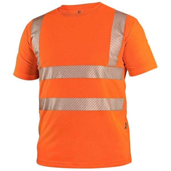 Canis (CXS) Férfi fényvisszaverő póló CXS BANGOR - Narancssárga | XXXL