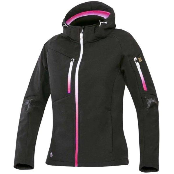 Ardon Női softshell kabát ARDON CREATRON - Fekete / rózsaszín | XXL