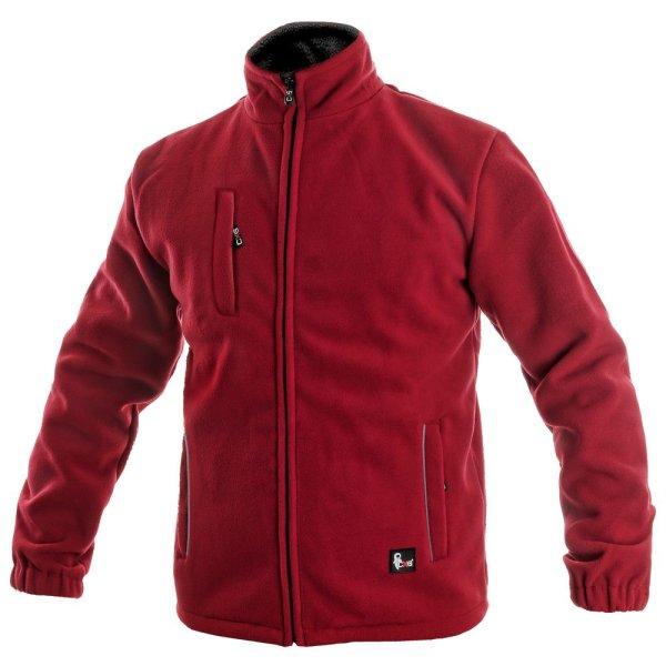 Canis (CXS) Férfi fleece dzseki OTTAWA - Piros | XXXL