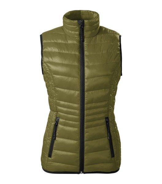 MALFINI Női varrot mellény Everest - Avocado green | L