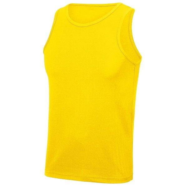 Just Cool Férfi ujjatlan trikó Cool - Napsárga | XL