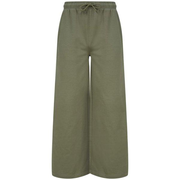 SF (Skinnifit) Női melegítőnadrág széles szárral - Khaki | XL
