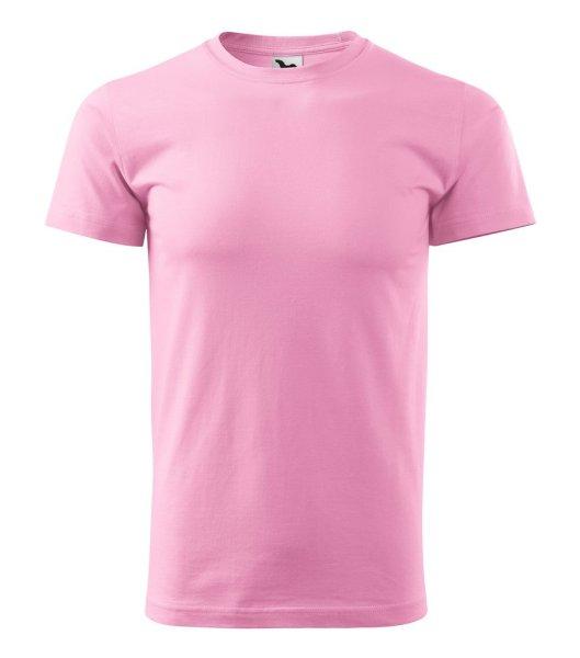 MALFINI Basic férfi póló - Rózsaszín | XL