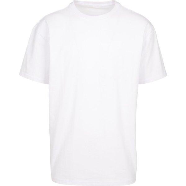 Build Your Brand Férfi póló Heavy Oversize Tee - Fehér | XS
