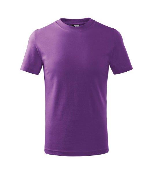MALFINI Basic Gyermek póló - Lila | 158 cm (12 éves)
