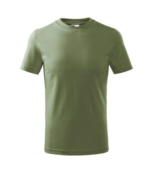 MALFINI Basic Gyermek póló - Khaki | 146 cm (10 éves)