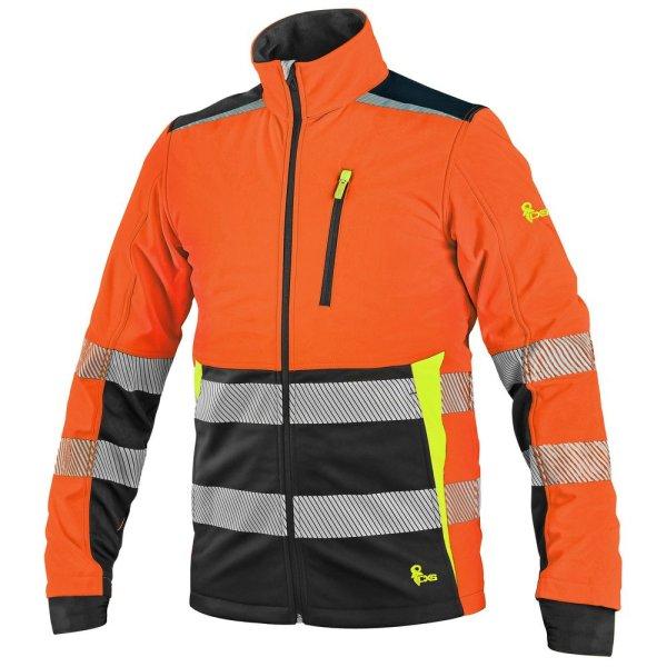 Canis (CXS) Férfi fényvisszaverő softshell dzseki CXS BENSON - Narancssárga
/ fekete | M