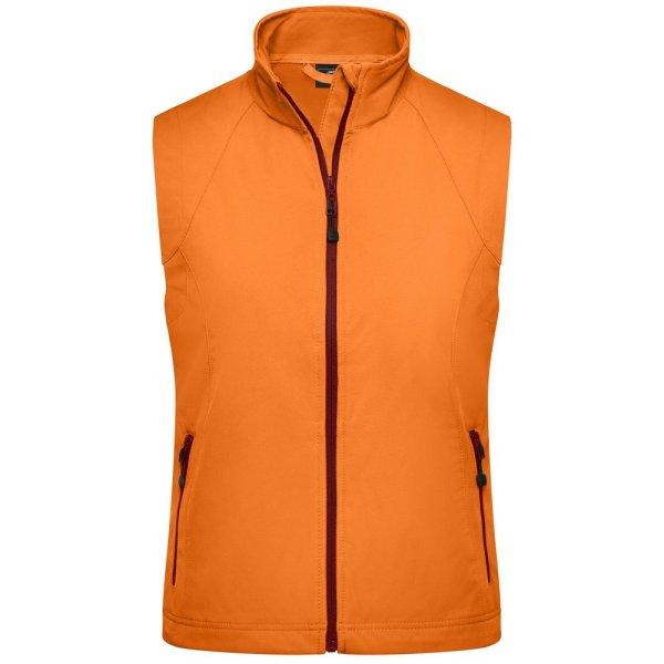 James & Nicholson (Daiber) Női softshell mellény JN1023 - Narancssárga | S