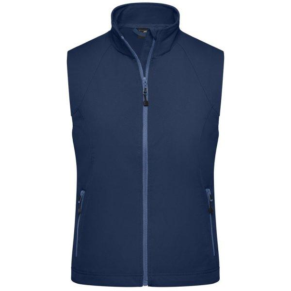 James & Nicholson (Daiber) Női softshell mellény JN1023 - Sötétkék | S