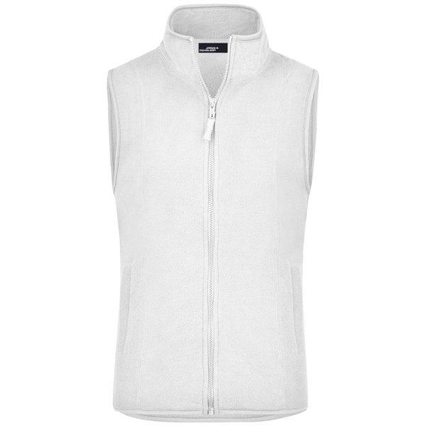 James & Nicholson (Daiber) Női fleece mellény JN048 - Fehér | S
