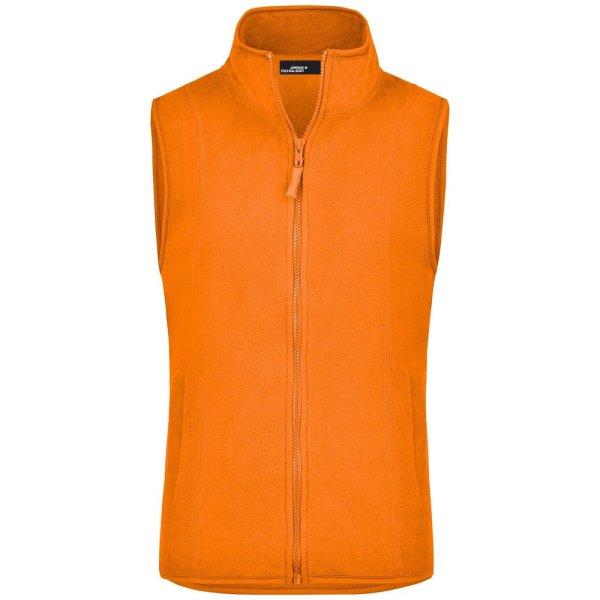 James & Nicholson (Daiber) Női fleece mellény JN048 - Narancssárga | XL