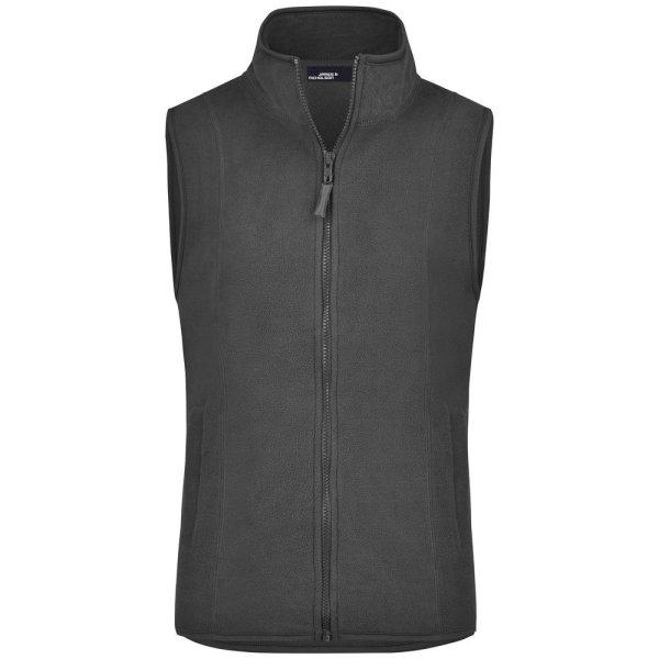 James & Nicholson (Daiber) Női fleece mellény JN048 - Sötétszürke | XL