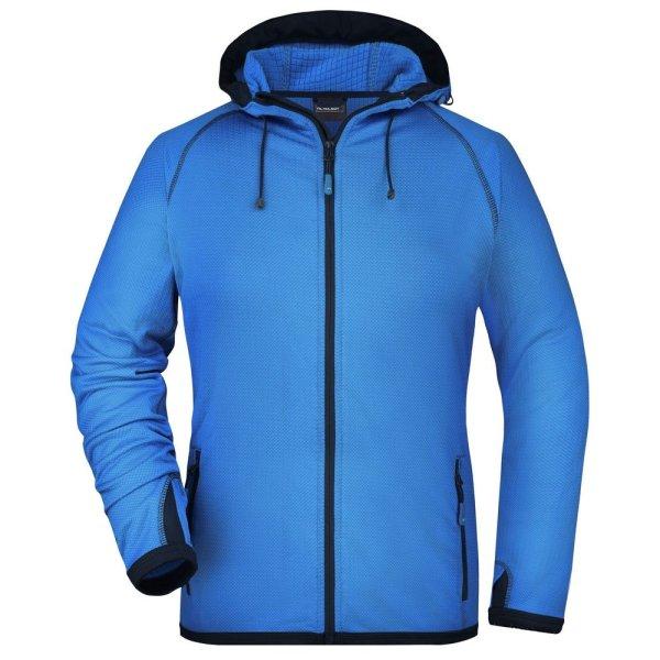 James & Nicholson (Daiber) Női sportos cipzáros felső JN570 - Aqua /
sötétkék | XL