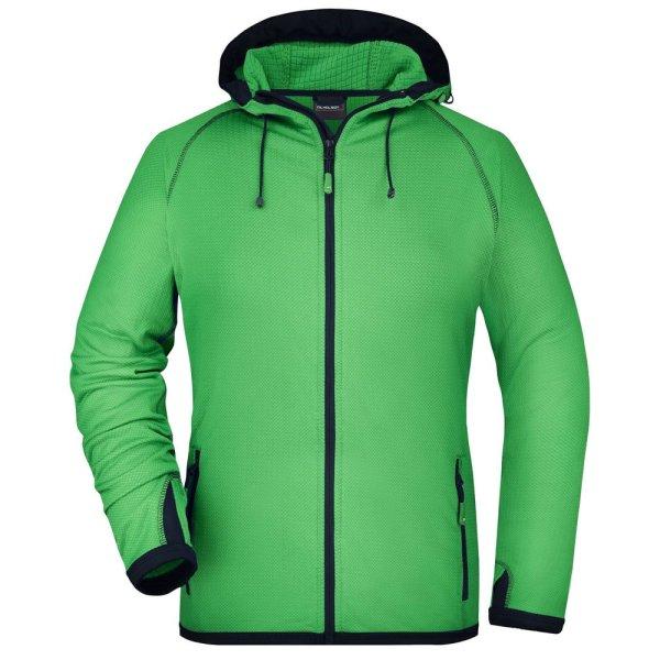 James & Nicholson (Daiber) Női sportos cipzáros felső JN570 - Zöld /
sötétkék | XL
